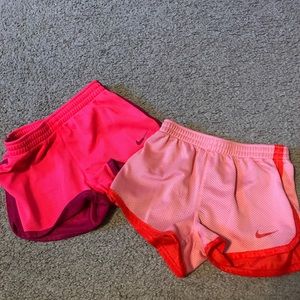 Nike Girls Gym Shorts (2 pair)